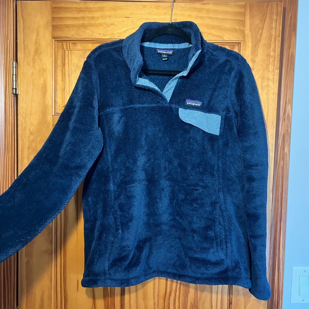 Patagonia Deep Blue Fleece Pullover